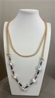 Necklace Rajola Woman in Semiprecious stones Perla 54-501-2L